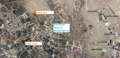 Niğde Merkez Fertek Mahallesi 565 m² satılık konut arsa - Fotoğraf 1