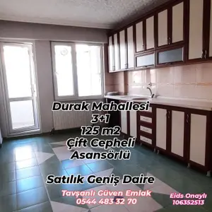 Kütahya Tavşanlı Durak Mahallesi 3+1 135 m² satılık daire - Fotoğraf 1