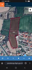 Denizli Pamukkale Akhan Mahallesi 26.400 m² satılık arazi arsa - Fotoğraf 1