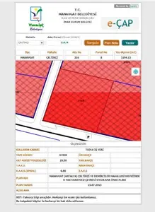Antalya Manavgat Sanayi Mahallesi 5.294 m² satılık sanayi arsa - Fotoğraf 1