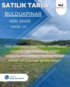 Eskişehir Tepebaşı Buldukpınar Mahallesi 603 m² satılık tarla arsa - Fotoğraf 1