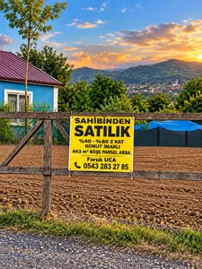 Düzce Gölyaka Açma Mahallesi 443 m² satılık konut arsa - Fotoğraf 1