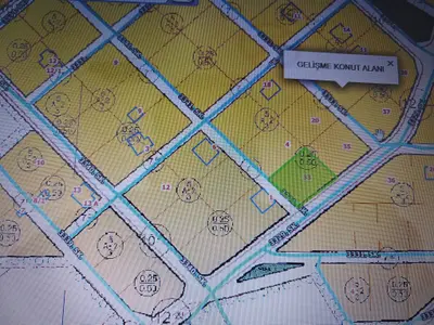 Kayseri Melikgazi Sarımsaklı Mahallesi 950 m² satılık villa arsa - Fotoğraf 1