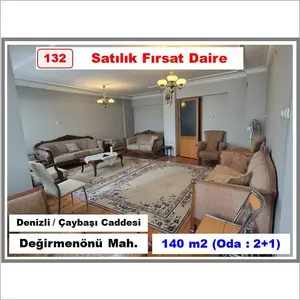 Denizli Merkezefendi Değirmenönü Mahallesi 2+1 140 m² satılık daire - Fotoğraf 1