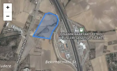 Ankara Gölbaşı Gökçehüyük Mahallesi 3.500 m² satılık tarla arsa - Fotoğraf 1