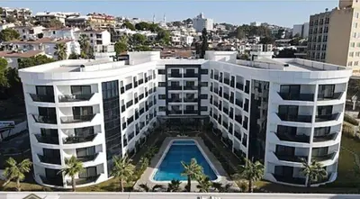 Aydın Kuşadası Kadınlar Denizi Mahallesi 1+1 50 m² kiralık daire - Fotoğraf 1