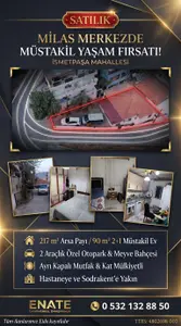 Muğla Milas İsmet Paşa Mahallesi 2+1 90 m² satılık müstakil Ev - Fotoğraf 1