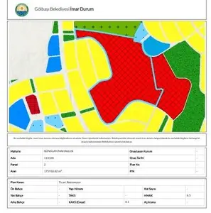 Ankara Gölbaşı Mahmatlı Mahallesi 2.869 m² satılık ticari arsa - Fotoğraf 1