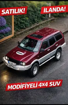 1999 Nissan Terrano 2.7 TDI dizel otomatik arazi, SUV, Pick-up - Fotoğraf 1