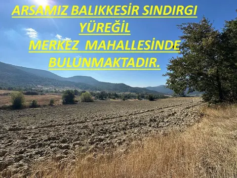 Balıkesir Sındırgı Yüreğil Mahallesi 18.168 m² satılık tarla arsa - Fotoğraf 2