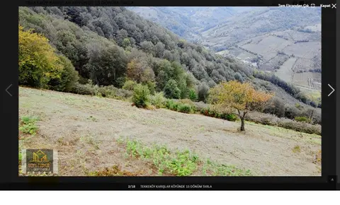 Samsun Tekkeköy Karışlar Mahallesi 15.576 m² satılık konut arsa - Fotoğraf 2