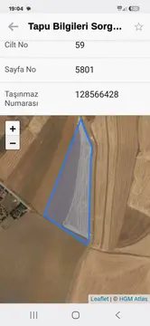 Ankara Akyurt Yıldırım Mahallesi 12.256 m² satılık tarla arsa - Fotoğraf 1