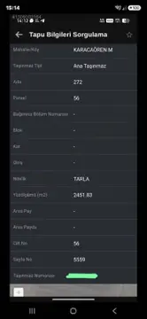 Sakarya Geyve Karacaören Mahallesi 2.451 m² satılık arazi arsa - Fotoğraf 3