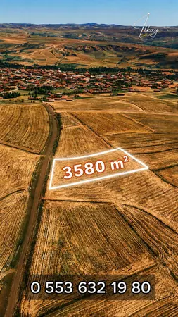 Yozgat Sorgun Eymir, Karşıyaka Mahallesi 3.580 m² satılık tarla arsa - Fotoğraf 1
