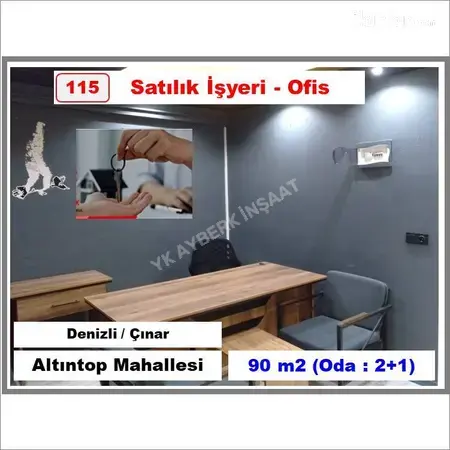 Denizli Merkezefendi Altıntop Mahallesi 90 m² satılık - Fotoğraf 1