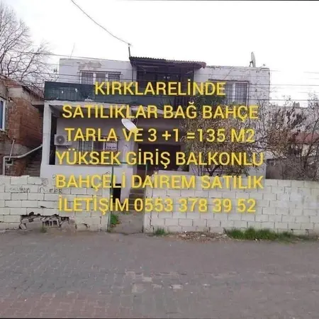 Kırklareli Merkez Kocahıdır Mahallesi 3+1 142 m² satılık müstakil Ev - Fotoğraf 1