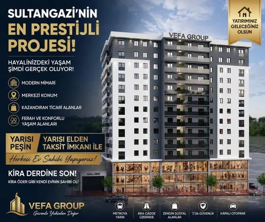 İstanbul Sultangazi Cebeci Mahallesi 98 m² satılık - Fotoğraf 1