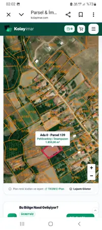 Kırklareli Pehlivanköy İmampazarı Köyü Mahallesi 1.850 m² satılık - Fotoğraf 1