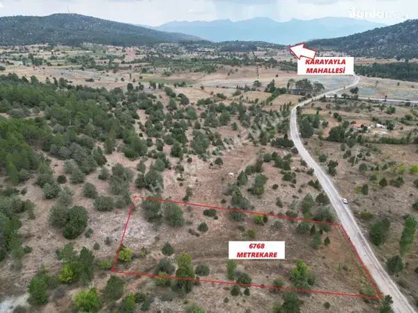 Denizli Kale Karayayla Mahallesi 6.768 m² satılık - Fotoğraf 1