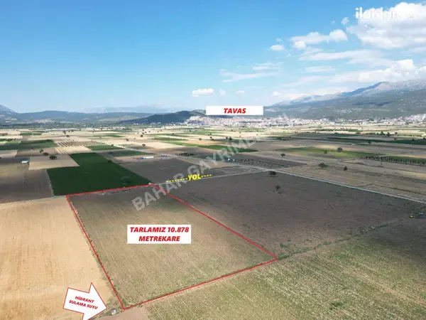 Denizli Tavas Orta Mahallesi 10.878 m² satılık - Fotoğraf 1