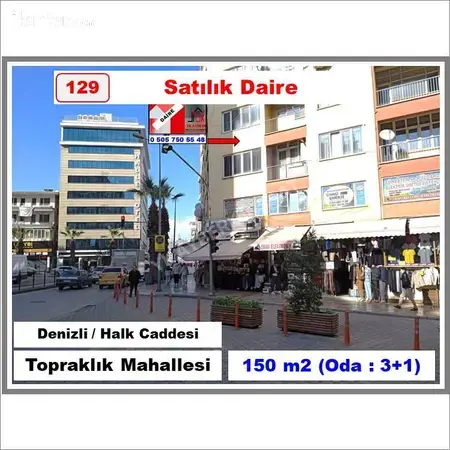 Denizli Pamukkale Topraklık Mahallesi 165 m² satılık - Fotoğraf 1