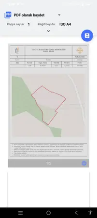 Bursa Nilüfer Çatalağıl Mahallesi 34.365 m² satılık - Fotoğraf 1