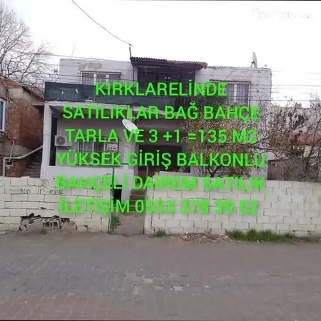 Kırklareli Merkez Kocahıdır Mahallesi 145 m² satılık - Fotoğraf 1