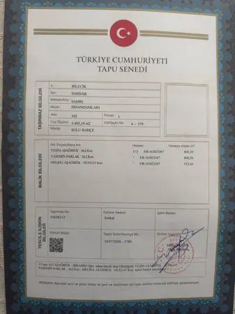 Bilecik İnhisar Koyunlu Köyü Mahallesi 19.500 m² satılık - Fotoğraf 1
