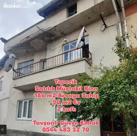 Kütahya Tavşanlı Tepecik, Tepecik-Orta Mahallesi 186 m² satılık - Fotoğraf 1