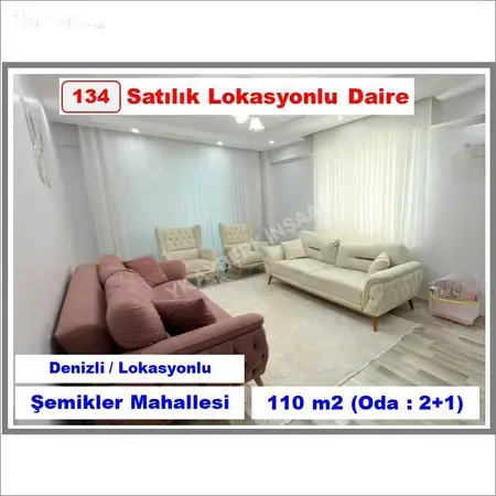 Denizli Merkezefendi Şemikler Mahallesi 110 m² satılık - Fotoğraf 1