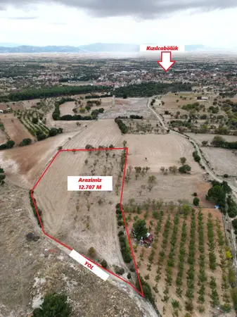Denizli Tavas Kızılcabölük Mahallesi 12.707 m² satılık - Fotoğraf 1