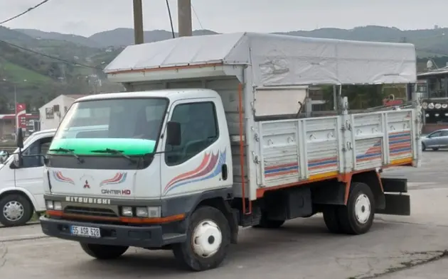 1998 Kamyon & Kamyonet Mitsubishi - Temsa FE dizel manuel ticari Araçlar - Fotoğraf 3