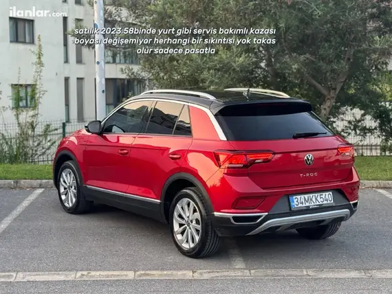 2022 Volkswagen T-Roc 1.5 TSI benzinli otomatik arazi, SUV, Pick-up - Fotoğraf 2