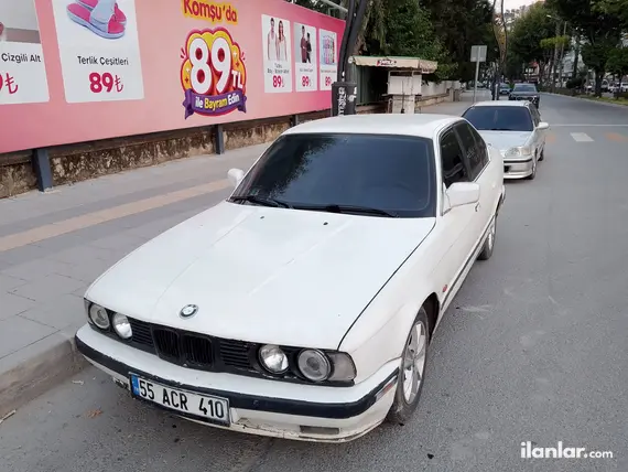 1990 BMW 5 Serisi 520i lPG manuel otomobil - Fotoğraf 2