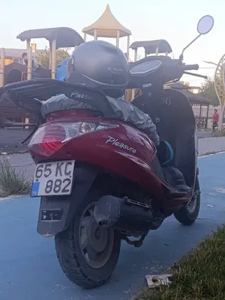 2015 Hero Pleasure benzinli otomatik motosiklet - Fotoğraf 2