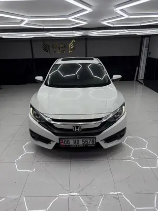 2016 Honda Civic 1.6 i-VTEC benzinli otomatik otomobil - Fotoğraf 2