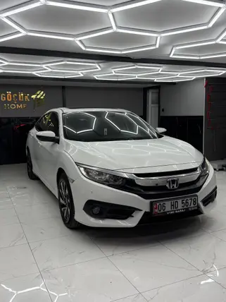 2016 Honda Civic 1.6 i-VTEC benzinli otomatik otomobil - Fotoğraf 3