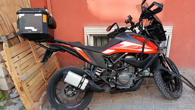 2021 KTM 250 Adventure benzinli manuel motosiklet - Fotoğraf 2