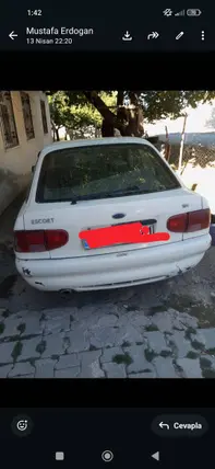 1996 Ford Escort 1.6 benzin & LPG manuel otomobil - Fotoğraf 2