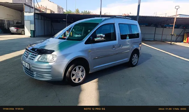 2009 Volkswagen Caddy 1.9 TDI dizel yarı Otomatik minivan & Panelvan - Fotoğraf 3
