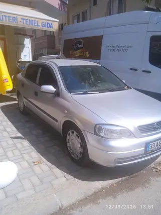 2001 Opel Astra 1.6 benzin & LPG manuel otomobil - Fotoğraf 2