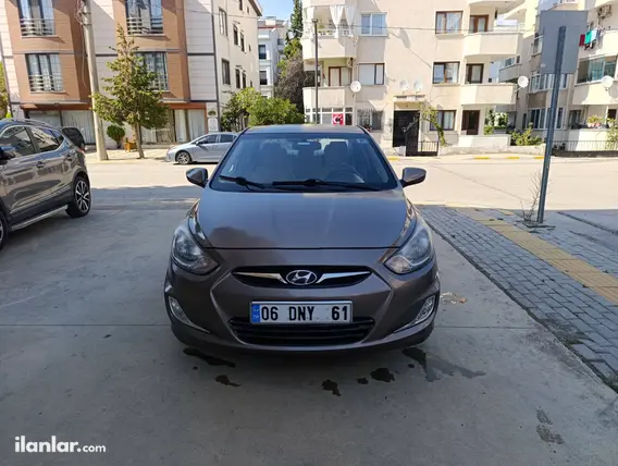 2012 Hyundai Accent Blue 1.4 CVVT lPG otomatik otomobil - Fotoğraf 2