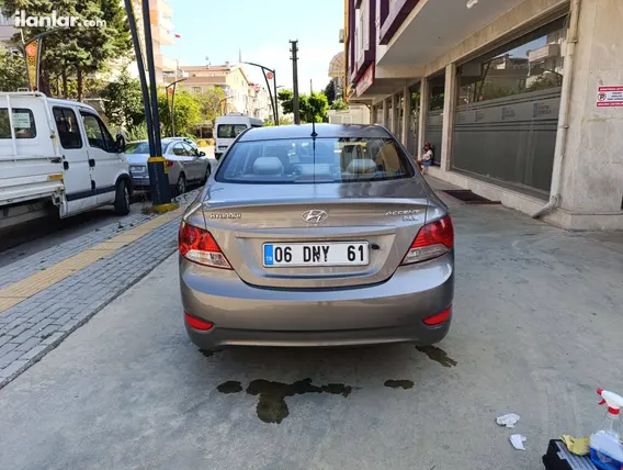 2012 Hyundai Accent Blue 1.4 CVVT lPG otomatik otomobil - Fotoğraf 3