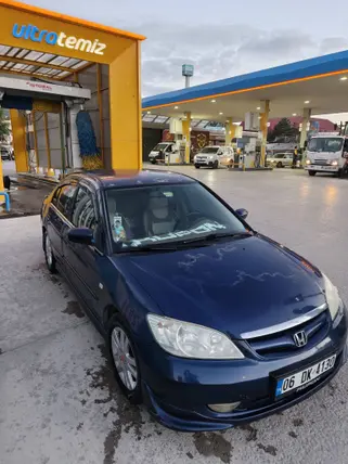 2005 Honda Civic 1.6 i-VTEC benzin & LPG manuel otomobil - Fotoğraf 2