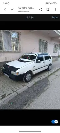 2000 Fiat Uno 70 S benzinli manuel otomobil - Fotoğraf 3