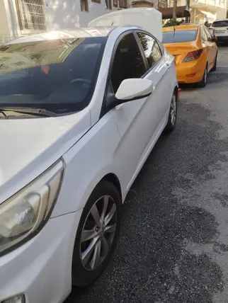 2018 Hyundai Accent Blue 1.6 CRDI dizel yarı Otomatik otomobil - Fotoğraf 2