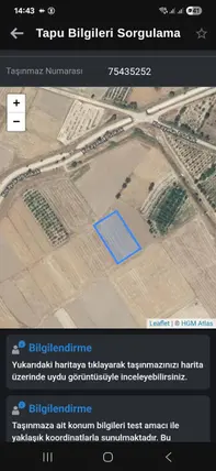Denizli Çivril Kocayaka Mahallesi 2.934 m² satılık tarla arsa - Fotoğraf 2