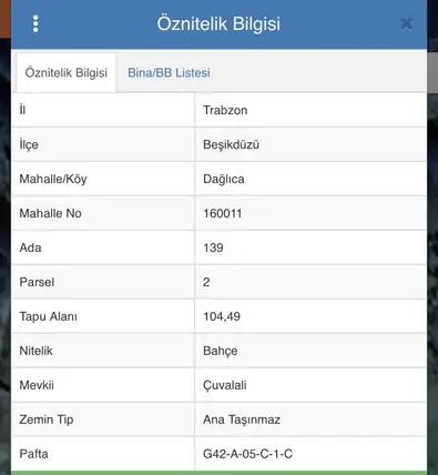 Trabzon Beşikdüzü Dağlıca Mahallesi 58 m² satılık tarla arsa - Fotoğraf 2