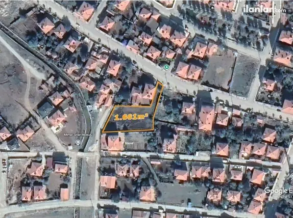 Çorum Alaca Denizhan Mahallesi 1.661 m² satılık konut arsa - Fotoğraf 3