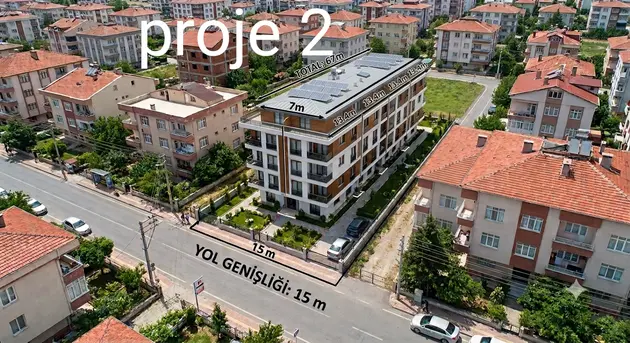 Ankara Akyurt Teberik Mahallesi 925 m² satılık bağ & Bahçe arsa - Fotoğraf 2